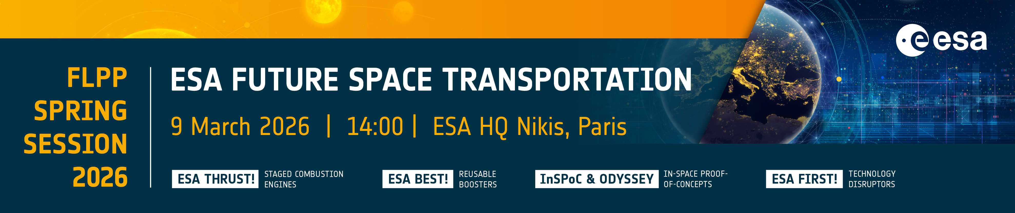 ESA Future Space Transportation Spring Session 2026