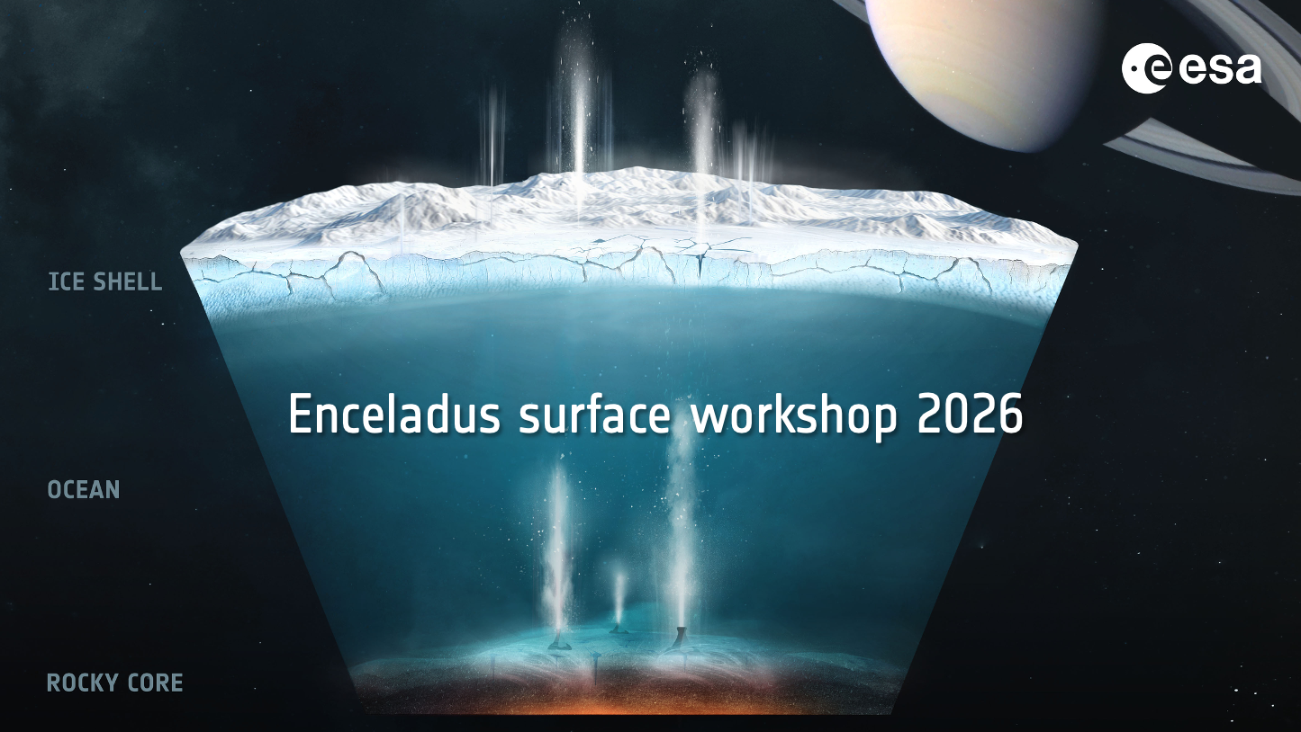 Enceladus surface model workshop