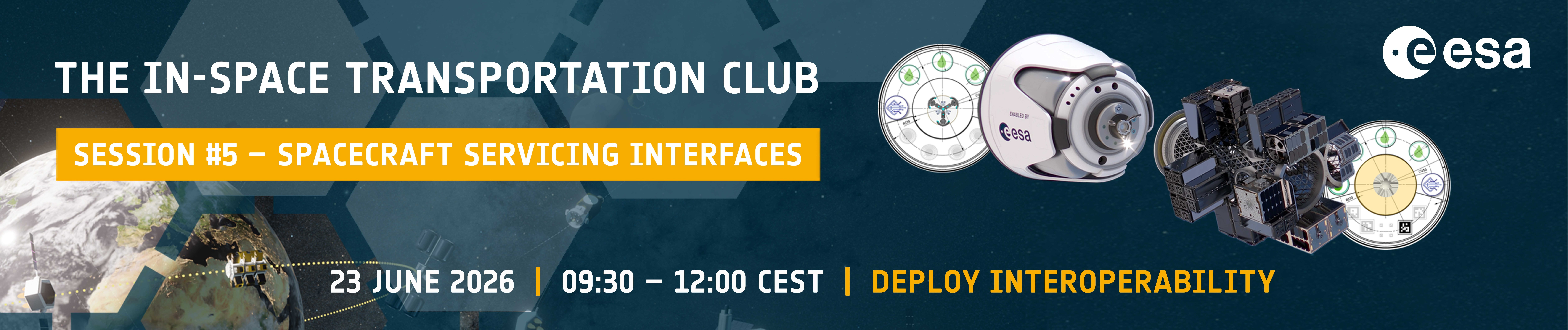 ESA In-Space Transportation Club - Session #5: Spacecraft Servicing Interfaces