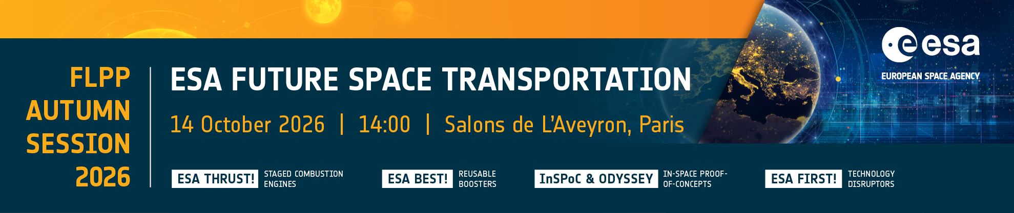 ESA Future Space Transportation Autumn Session 2026